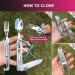 Joycube 6-in-1 Detachable Camping Utensils Set - Stainless Steel Folding Cutlery with Spoon, Fork, Knife, Bottle Opener, Can Opener - Portable Travel Flatware Combo - Buy Online on GoSupps.com