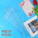 TKOnline 180 Pieces Plastic Floral Picks Transparent Fork Shape Flower Picks Card Holders for Cards  Photos  Floral Arrangement  Weddings  Parties  Home Decor(9.4 Inch and 12.2 Inch) - Buy Online on GoSupps.com