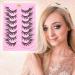 7 Pairs 17MM Fox Eye Lashes - Wispy Fluffy Cat Eye Strip Lashes | Lightweight Volume Fake Eyelash Extensions for Natural Look - AD05 - Buy Online on GoSupps.com