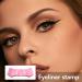 Eyeliner Stamp Silicone Tool for Lower Lash Eyeliner Stamp - Silicone Eye Makeup Tool Lower Lashes for Makeup Beginner Girls Pink - Buy Online on GoSupps.com