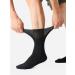 Polawind Men's Diabetic Socks 6 Pair Pack - Size 10-13 Wide, Loose Top, Ankle Socks for Edema & Neuropathy - Non-Binding, Extra Wide Diabetes Sock - Black - Buy Online on GoSupps.com