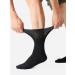 Polawind Black Edema Neuropathy Men's Diabetic Socks 10-13 Wide, 13-15 Extra Wide - Compression Crew, Non-Binding & Doctor's Choice - Buy Online on GoSupps.com
