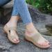 Stylish Bunion Flip Flops for Plantar Fasciitis Women - Arch Support Sandals for Hallux Valgus - Lightweight Orthopedic Slippers - Size 5.5 Beige - Buy Online on GoSupps.com