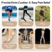 4 Pairs Metatarsal Pads with Gel Foot Cushions for Sesamoiditis Morton s Neuroma Metatarsalgia Diabetic Foot Care (Beige & Black Small - Buy Online on GoSupps.com