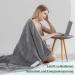 Buy Coriwell 180x130 cm Flannel Thermal Blanket - Electric Heating Blanket with Auto Switch-Off 3 Temperature Settings Washable & Safe for Bed - Gray - Buy Online on GoSupps.com