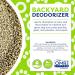 Zeofill Backyard Deodorizer - 8 lbs. | Eliminates Pet Urine Odors on Potty Patches | For Artificial Turf, Grass Lawns, Patios, Gravel, Concrete & Playgrounds | Odor Eliminator & Deodorizer - Buy Online on GoSupps.com