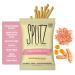 SPLITZ Split Pea Crisps (05 - Himalayan Pink Salt (4.5oz) 12ct) Plant-Based, Organic, Non-GMO, Vegan, Gluten-Free, Superfoods, Healthy Snack for Kids and Adults, High Protein, High Fiber, 110 Calories