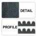Evridwear Exfoliating Bath Gloves - Dual Texture Shower Scrub, Dead Skin Remover (Gray, 1 Pair) - Buy Online on GoSupps.com
