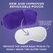 Ticlo's Moist Heat Therapy Compress Dry Eye Mask - Weighted Steam Mask for Blepharitis, Stye, MGD - Includes 15 Eyelid Scrub Wipes - Buy Online on GoSupps.com