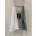 Buddha Bath Exfoliating Shower Towel Washcloth - Medium EXFOLIATE - Silver Blue & White (2 Pack) - Buy Online on GoSupps.com