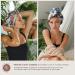SMPL OBJECTS Reusable Leakproof Shower Cap for Women - Tropical Design - Buy Online on GoSupps.com