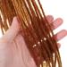 Uonlytech Dirty Little Braids Braiding Hair Extensions Wig Extenstions Dreadlock Extension Dreads Extensions Human Hair Natural Wig Headband To Weave Men and Women High Temperature Wire Brown - Buy Online on GoSupps.com