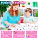LZOUOWO 5300 Clay Beads Bracelet Making Kit for Girls 8-12 | Smiley Face, Heishi, Letter Beads Set - 5300pcs - Buy Online on GoSupps.com