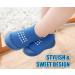 Dookeh Baby Shoes | Non Slip Soft Sole Sneakers for Boys & Girls | 6-9 Months | Blue - Buy Online on GoSupps.com