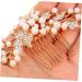 DOITOOL Tiara Wedding Bride Hair Comb Bridal Hair Accessories Hair Comb for Women Wedding Hair Accessories Women Hair Accessories Pearl Hair Comb Headgear Hairpin Miss Silver - Buy Online on GoSupps.com