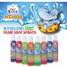 Fun House Kids Foam Soap Wild Watermelon & Bubble Gum 2 Pack - Gentle and Fun Soap for Children - Buy Online on GoSupps.com