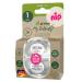 Nip Schnuller My Butterfly Green Special Edition | Eco-Friendly Silicone Pacifier for 0-6 Months | Grandma & Grand Saying - Buy Online on GoSupps.com