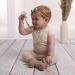 Adora Baby Gifts Silicone Pacifier Clip - Saddle Rust | Baby Pacifier Holder for Boys and Girls - Buy Online on GoSupps.com