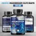 High Absorption Magnesium Glycinate Capsules - Non-GMO, Vegan, Gluten & Soy Free for Stress Relief, Sleep & Heart Health - 60 Capsules - Buy Online on GoSupps.com