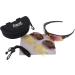 Rapid Eyewear Edge Schwarz Sport Sunglasses | Polarized Exchange Glasses for Men & Women | UV Protection 400 | Adjustable Sport Glasses - Buy Online on GoSupps.com