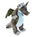 Zappi Co Plush Children's Stuffed Soft Cuddly Plush Toy-Part of Safari Animals Collection Perfect for Kids (33 cm Height)(Dragon) Dragon (Standing)