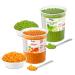 Inspire food bubble tea pearl set - 2 -pack popping boba fruit beads |Mango green apple | Tapioka pearls 100% vegan and gluten -free without artificial dye 1kg mango green apple 2 x 1 kg