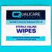 Qualicare First Aid Sterile Injury Wipes - 30x Alcohol-Free Saline Skin Wipes - Buy Online on GoSupps.com