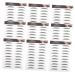 Ipetboom 10pcs Imitation Eco Eyebrow Sticker Ladies Hair Beauty Stickers