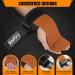 COFIT Wrist Straps for Weightlifting Workout Wrist Wraps with Dual-Layer Gym Lifting Straps for Deadlift and Powerlifting - 03. Brown - Buy Online on GoSupps.com