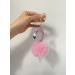 Glitter Flamingo Pompom Keychain Hand Sanitizer Holder - Keep Clean in Style! - Buy Online on GoSupps.com