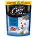CESAR Bakies Treats Adult Crunchy Small Dogs - New York Strip 550g Pouch Beef 550 g (Pack of 1)