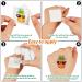 Hawaiian Luau Themed Temporary Tattoos - 144-Piece Set for Kids & Adults | Waterproof Tropical Beach Stickers for Summer Parties - Buy Online on GoSupps.com