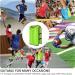 Brooman Scrimmage Training Vest 12 & 24 Pack - Soccer Practice Pinnies for Kids, Youth, and Adults in Lime - Large Size - Buy Online on GoSupps.com