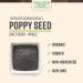 Frontier Co-op Organic Whole Poppy Seed 1lb - Buy Online on GoSupps.com