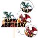 Dragon Theme Cupcake Topper - Realistic Mythical Cake Decoration for Weddings Birthdays & Parties - 1 Piece - Buy Online on GoSupps.com