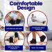 XL Moisturizing Socks for Men - 3 Pairs of Aloe Infused Heel Sleeves for Rough Cracked Heels & Dry Feet - Buy Online on GoSupps.com