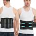 Adjustable Lumbar Support Belt for Men & Women | Breathable Back Brace for Lower Back Pain Herniated Disc & Sciatica - Medium - Buy Online on GoSupps.com