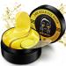 Hicream 24k Gold Under Eye Patches - 60 Pcs Eye Mask Pure Gold Anti-Aging Collagen Hyaluronic Acid Under Eye Mask for Dark Circles  Puffiness & Wrinkles Refresh Your Skin