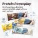 Buy Powerbar 30% Protein Plus Chocolate - High Protein Bar 15x55g - Whey & Casein Collagen-Free - International Shipping Available - Buy Online on GoSupps.com
