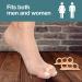 ZenToes Hammer Toe Straightener 4 Pack Soft Gel Crests Splints | Reduce Foot Pain, Prevent Overlap | Flexible Footcare Treatment | Stain & Odor Resistant - Beige - Buy Online on GoSupps.com