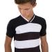Canterbury Boys Vapodri Evader Hooped Rugby Jersey - Black/White | International Shipping Available - Buy Online on GoSupps.com