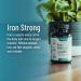 Natural Blood Builder Iron Supplements - 21mg Iron Pills for Anemia, Energy, Metabolism & Digestion - Increase Hemoglobin Levels - Organic Nutrients (60 Capsules) - Buy Online on GoSupps.com