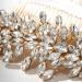 SWEETV Rhinestone Wedding Hair Comb Clip | Bridal Hair Accessories in Gold - Buy Online on GoSupps.com