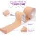 Haruto Life UP Extra Sensitive Kinesiology Tape - Dermatologically Tested, Latex Free Beige Roll for Sensitive Skin - Ideal for Injury, Pregnant Women, Office Workers & Children - Buy Online on GoSupps.com