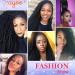 5 Packs New Locs Crochet Hair 36 Straight Goddess Locs Dreadlocks Mini Locs - Natural Black - Buy Online on GoSupps.com
