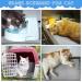 Washable Dog & Small Animal Pee Underlay - Waterproof Pet Cage Inserts 35x22 inches - Grey Reusable Cover - Buy Online on GoSupps.com