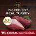 Purina ONE True Instinct High Protein Natural Dry Dog Food with Turkey & Venison - 7.4 lb Bag - Buy Online on GoSupps.com