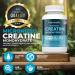 Creatine Monohydrate 2000 mg Powder - Boost Muscle Energy & Cognition | Gluten-Free Keto NSF Certified | 60 Servings - Buy Online on GoSupps.com