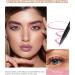 Glitter Waterproof Liquid Eyeliner Red Shimmer Eyeliner Pen Metallic Stain Finish Colored Eye Liner Long-Lasting Silky Smooth Ultra-Fine Tip Smudge-proof High Pigmented Eye Makeup for Festival-07 07 Red - Buy Online on GoSupps.com