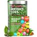 BIOTEQUELAB Weight Loss Diet Capsules Natural Appetite Suppressant Day & Night Fat Burner for Women & Men with Apple Cider Green Coffee Bean Extract Metabolism Booster Supplement - 60 Pills